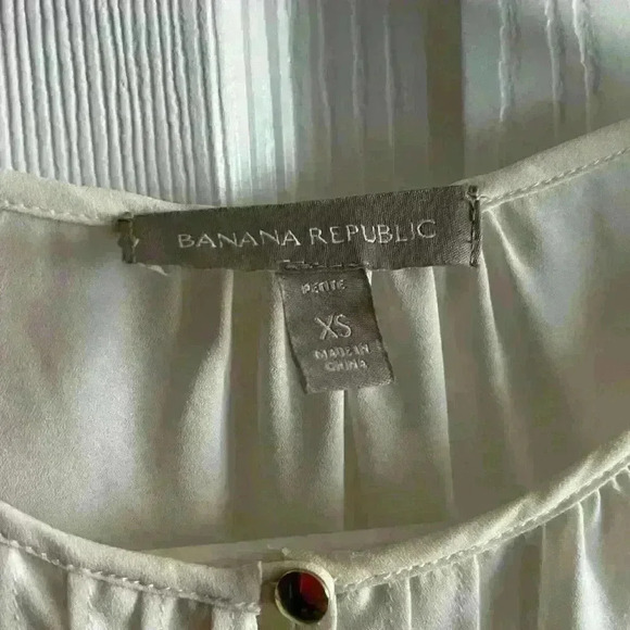Banana Republic White Blouse - Picture 4 of 7